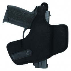 RARE !!! Étui POLICE cuir noir holster pour pistolet Français de type 7,65  / 32acp - Étuis, Holsters, Fontes (10507934)
