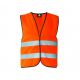 Gilet de signalisation orange"Responsable des Actions Communales"