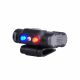 Lampe clip UL12 Blanc/Rouge + Strobe rouge/bleu